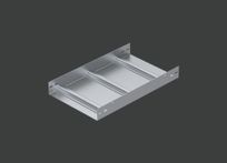 Лоток неперфорированный усиленный LNACT 600х60х3000 (1,5) оцинк. CLIVE - фото 1