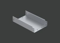 Лоток неперфорированный 400х100х3000 мм (1,0 мм) нержавеющая сталь AISI 304 - КЛАЙВ фото 1 