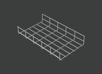 Лоток проволочный LWSCT 600х35х3000 (4,0) гор. цинк CLIVE