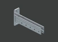 Страт консоль с 3-х сторонней перфорацией двойная MSTCS 41х62х2,0 550 оцинк. CLIVE - КЛАЙВ фото 1 