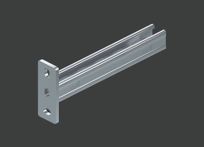 Страт консоль MSTCS 41х41х1,5 550 нерж. сталь AISI316 CLIVE - КЛАЙВ фото 1