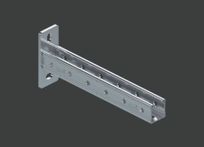 Страт консоль с 3-х сторонней перфорацией MSTCS 41х41х1,5 800 нерж. сталь AISI316 CLIVE - КЛАЙВ фото 1 