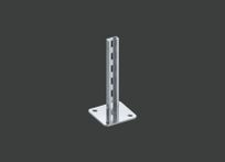 Страт стойка MSTRK 41х21х2,0 1100 оцинк. CLIVE - КЛАЙВ фото 1 