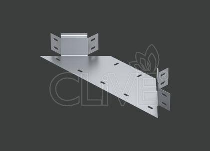 Отвод Т-образный ANSEH 150х80 (0,7) окрашенный RALXXXX CLIVE