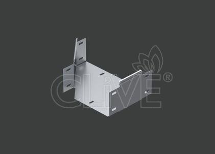 Переходник по ширине левосторонний ANSRM 200х150х110 (0,7) нерж. сталь AISI304 CLIVE