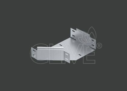 Переходник по ширине правосторонний ANSRM 150х100х80 (0,7) окрашенный RALXXXX CLIVE