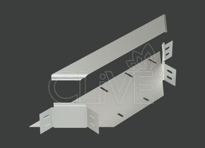 Крышка отвода Т-образного ANSTC 80 (1,0) оцинк. CLIVE