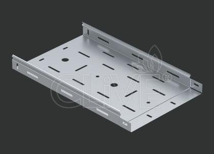 Лоток перфорированный LPSCT 100х50х4500 (1,2) нерж. сталь AISI304 CLIVE