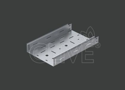 Лоток перфорированный LPSCT 80х80х2000 (0,7) нерж. сталь AISI304 CLIVE