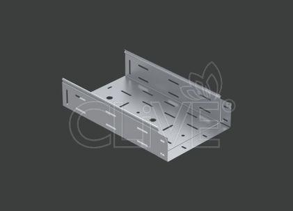 Лоток перфорированный LPSCT 100х110х3000 (0,7) нерж. сталь AISI304 CLIVE