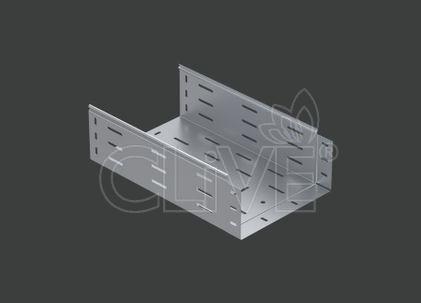 Лоток перфорированный LPSCT 100х150х3000 (1,0) нерж. сталь AISI304 CLIVE