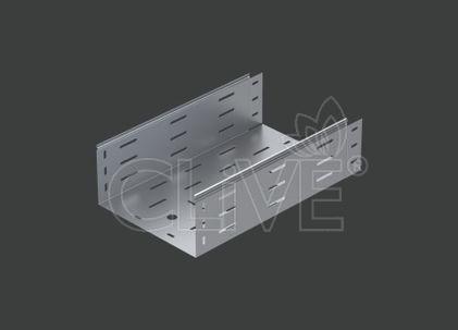 Лоток перфорированный LPSCT 100х150х3000 (1,0) нерж. сталь AISI304 CLIVE