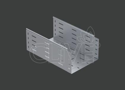 Лоток перфорированный LPSCT 200х200х2000 (1,2) гор. цинк CLIVE